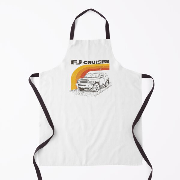 Item preview, Gráfico de rayas retro FJ Cruiser [Solo para camisa blanca] designed and sold by Off-Road-Zone.