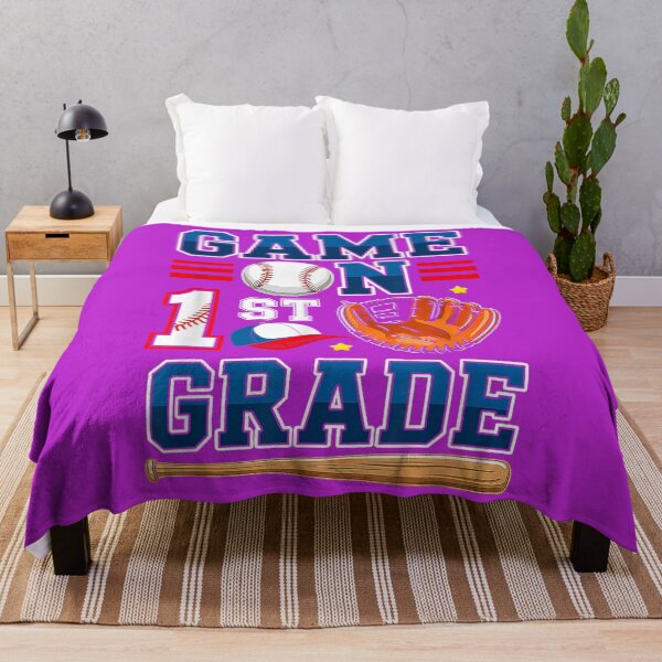 Item preview, Game On 1st Grade Baseball Boys Back to School First Day designed and sold by melodycook.