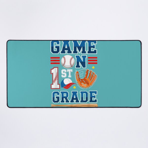 Item preview, Game On 1st Grade Baseball Boys Back to School First Day designed and sold by melodycook.