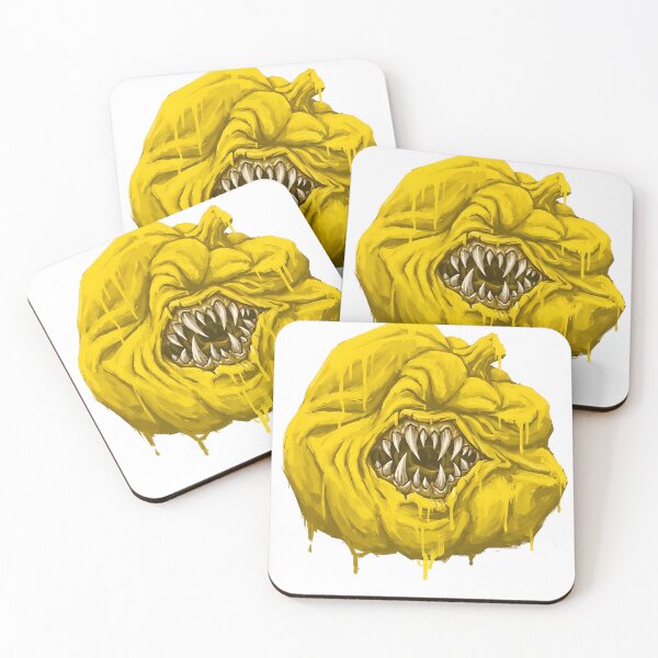 Item preview, Collapsed Yellow Pumpkin Monster art designed and sold by Yellow Zone.