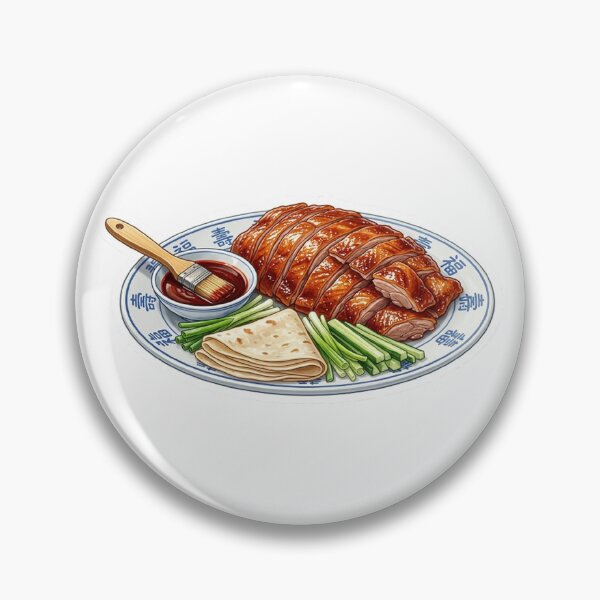 Item preview, Crispy Peking Duck Platter - Traditional Chinese Food designed and sold by PetalsPaws.