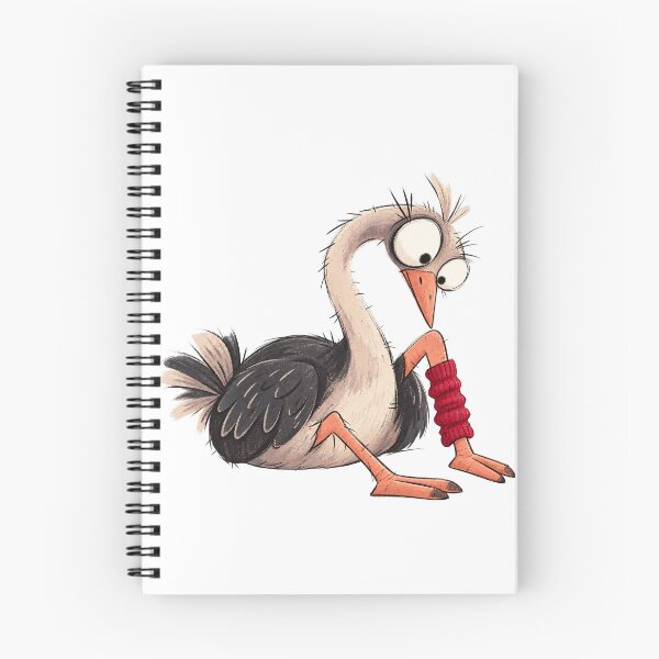 Item preview, Ostrich Inspecting One Leg Warmer designed and sold by The-Art-of-D.