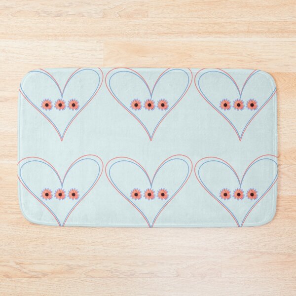 Item preview, Vibrant daisies and double heart designed and sold by SuncatcherPhoto.