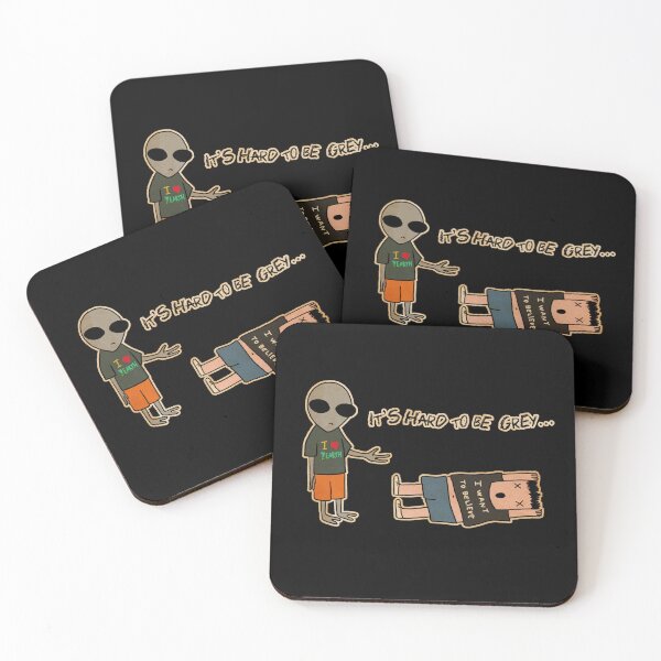 Item preview, Grey alien It's hard to be grey designed and sold by eri-morie.