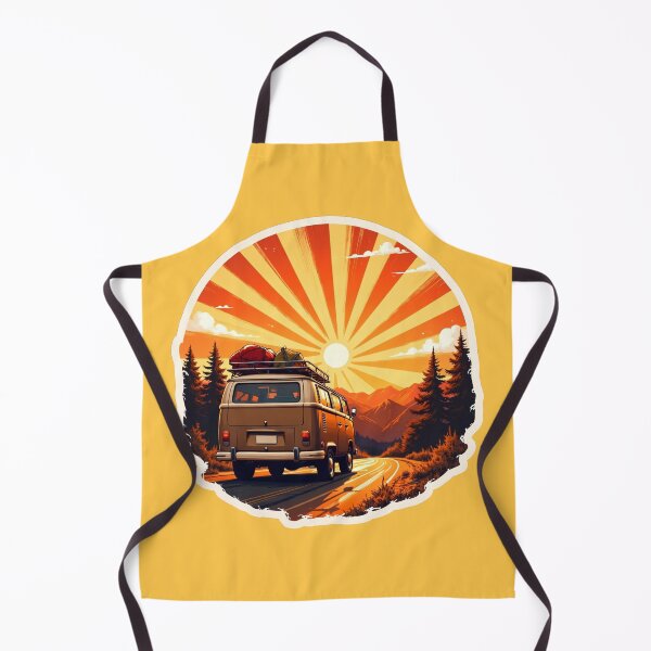 Item preview, Retro Camper Van Sunset: Vintage Road Trip Adventure designed and sold by Chroma Dreams .