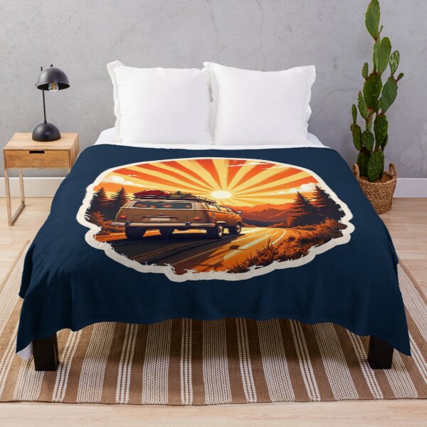 Item preview, Retro Camper Van Sunset: Vintage Road Trip Adventure designed and sold by Chroma Dreams .