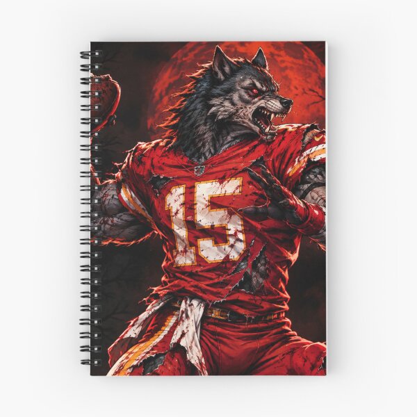 Item preview, Werewolf Quarterback Red 15 T-Shirt - Halloween Football Monster Graphic designed and sold by Pandora´s Box.