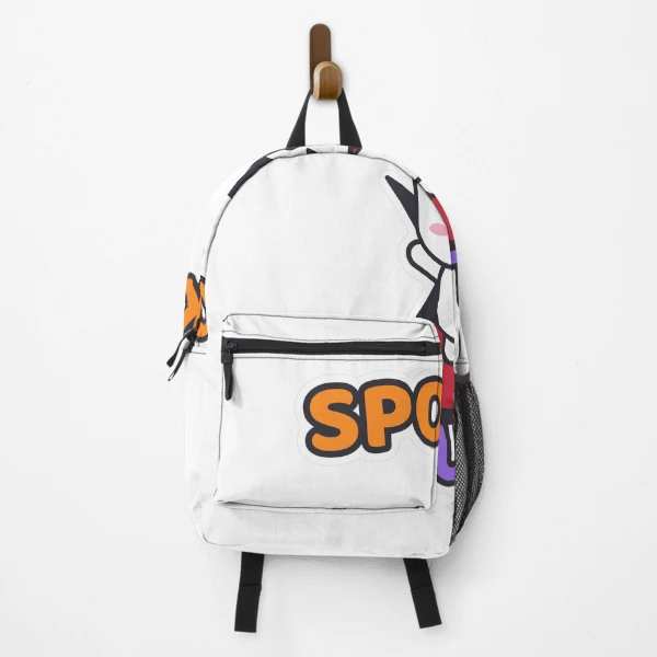 Spooky Cute - Vampire Marshmallow Pip Halloween — Backpack by BiMood