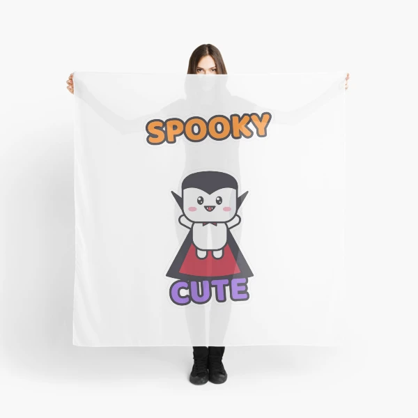 Spooky Cute - Vampire Marshmallow Pip Halloween — Scarf by BiMood