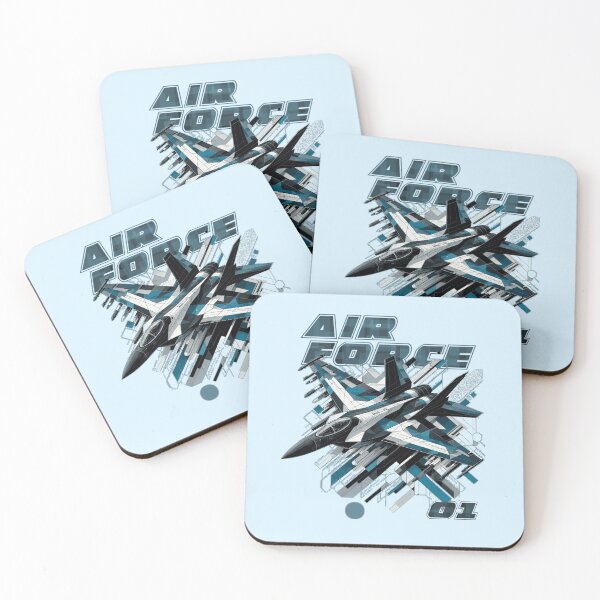 Item preview, AIR FORCE 01 Fighter Jet Geometric Aviation Graphic designed and sold by Cabrasco.