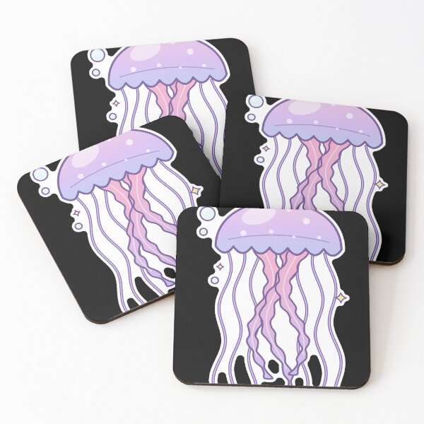 Item preview, Pastel Jellyfish with Bubbles Aesthetic designed and sold by AtelierEmotion.