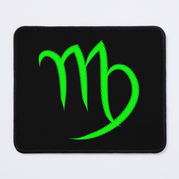 Item preview, Lime Virgo Maiden Zodiac Symbol Design designed and sold by pattern-archive.