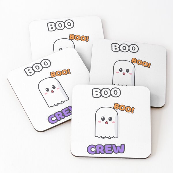 Item preview, Boo Crew - Cute Ghost Marshmallow Pip Halloween designed and sold by BiMood.