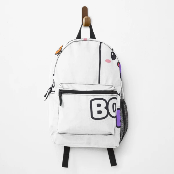 Boo Crew - Cute Ghost Marshmallow Pip Halloween — Backpack by BiMood
