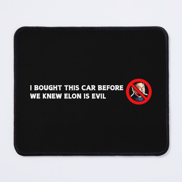 Item preview, Bought It Before We Knew – Tesla Anti Elon designed and sold by CapriCreatives.
