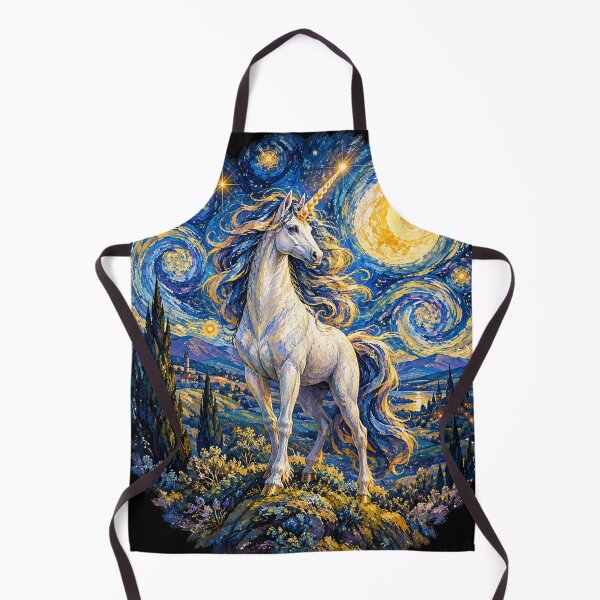 Item preview, Unicorn on a starry night designed and sold by BiaSMartins.