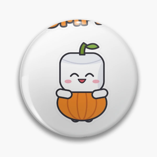 Pumpkin Season - Cute Pumpkin Marshmallow Pip — Pin by BiMood