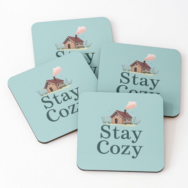 Item preview, Stay Cozy: Whimsical Woodland Cabin Illustration designed and sold by Chroma Dreams .
