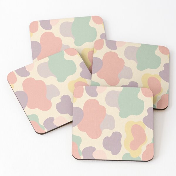 Item preview, Pastel colors blob pattern designed and sold by DuliDoodles.