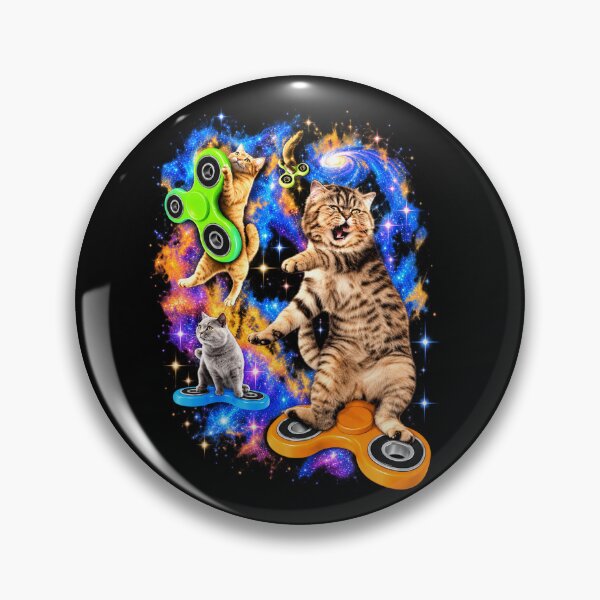Item preview, Fidget Spinner Cats Retro Internet Aesthetic designed and sold by TrxshWear.