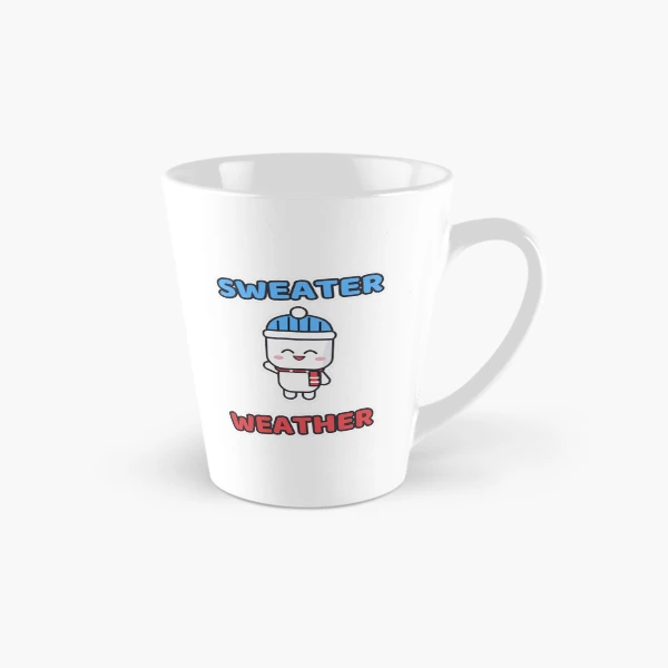 Sweater Weather - Cozy Marshmallow Pip in a Beanie — Classic Mug by BiMood