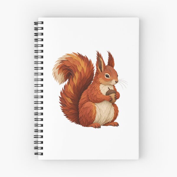 Item preview, Red Squirrel with an Acorn designed and sold by The-Art-of-D.