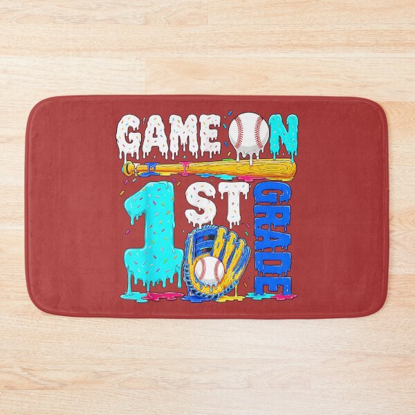 Item preview, Game On 1st Grade Baseball Drip Ice Cream Back to School_2 designed and sold by melodycook.