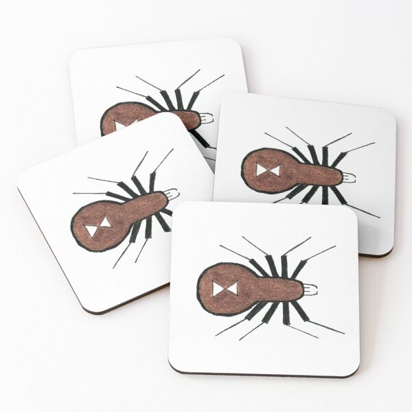 Item preview, Brown Spider Illustration  Stylized Insect Art designed and sold by Ihor Ivanov.