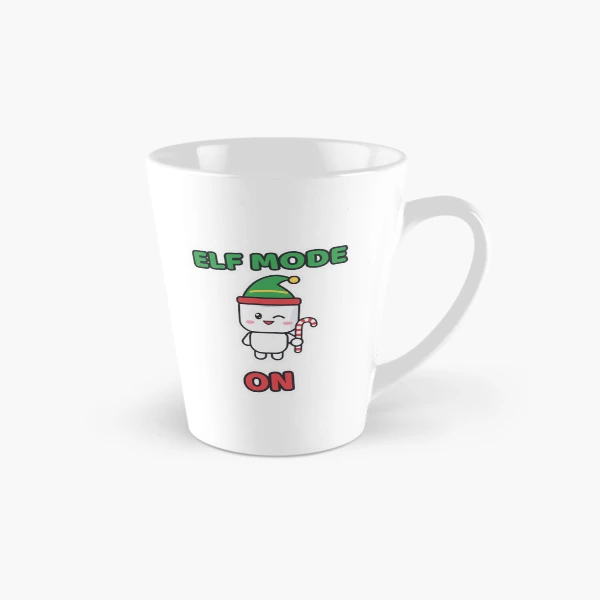 Elf Mode On - Cute Elf Marshmallow Pip Christmas — Classic Mug by BiMood