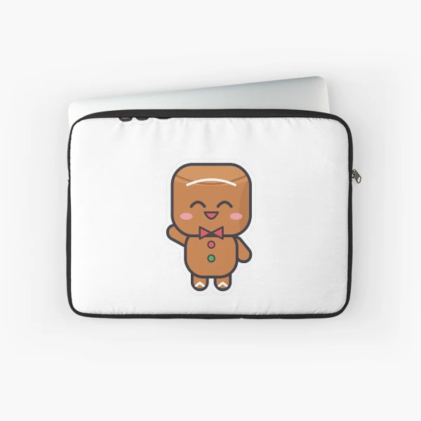 Holiday Baking Crew - Gingerbread Marshmallow Pip — Laptop Sleeve by BiMood