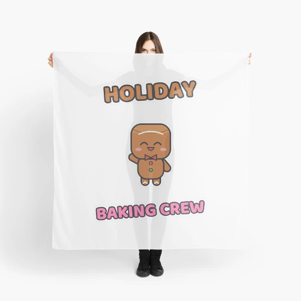 Holiday Baking Crew - Gingerbread Marshmallow Pip — Scarf by BiMood