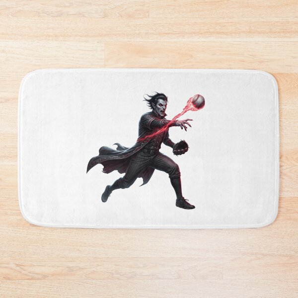 Item preview, Vampire Pitcher Baseball T-Shirt - Gothic Horror Sports Graphic designed and sold by Pandora´s Box.