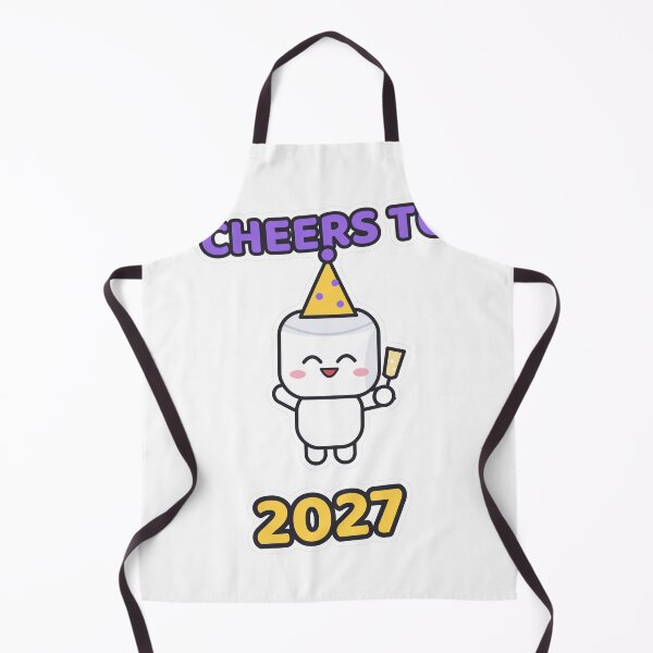 Item preview, Cheers to 2027 - Party Marshmallow Pip New Year designed and sold by BiMood.