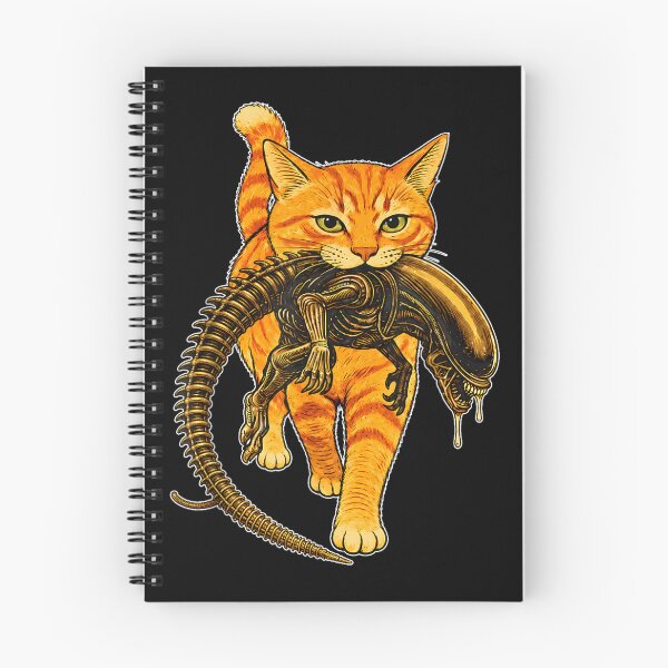 Item preview, Cat Carrying Alien Halloween designed and sold by studiopekepeke.