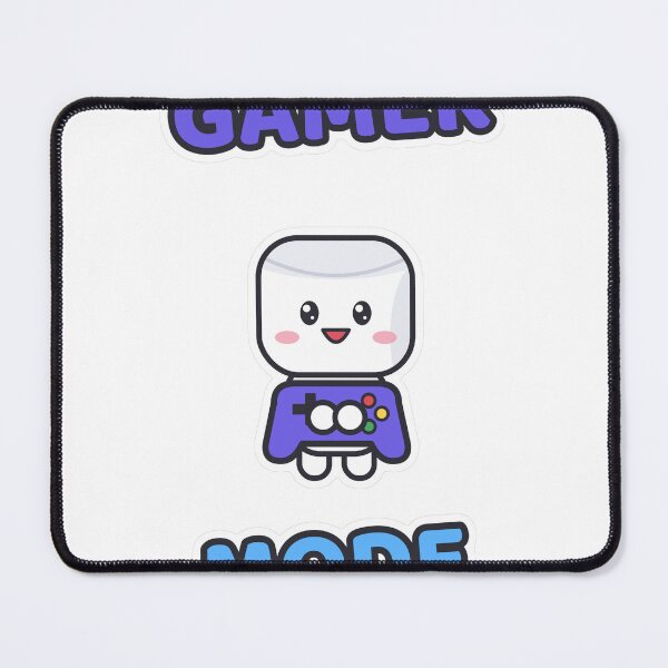 Item preview, Gamer Mode - Cute Marshmallow Pip with a Controller designed and sold by BiMood.