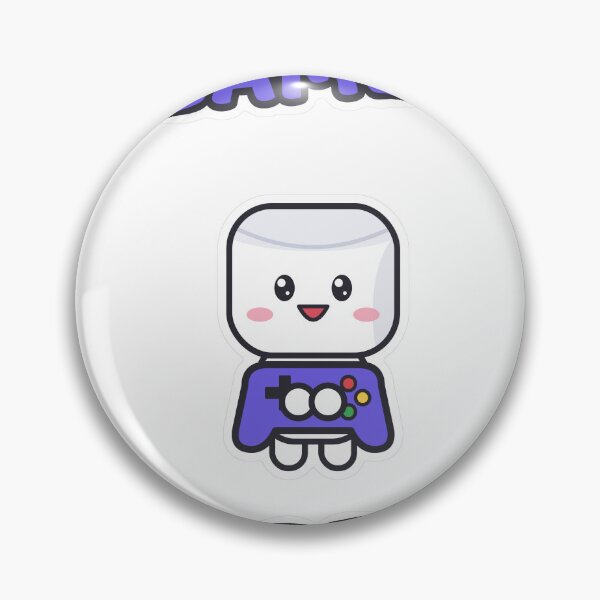 Item preview, Gamer Mode - Cute Marshmallow Pip with a Controller designed and sold by BiMood.