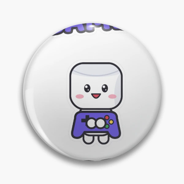 Gamer Mode - Cute Marshmallow Pip with a Controller — Pin by BiMood