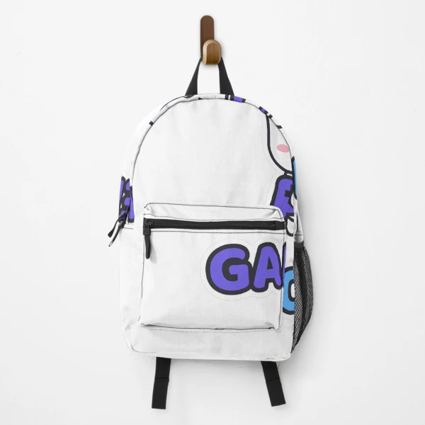 Gamer Mode - Cute Marshmallow Pip with a Controller — Backpack by BiMood
