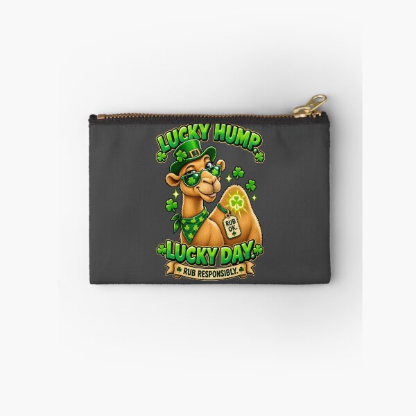 Item preview, Lucky Hump Lucky Day St Patrick's Day Camel Design – Funny Irish St. Patrick's Day Graphic T-Shirt designed and sold by Camel & Quirk.