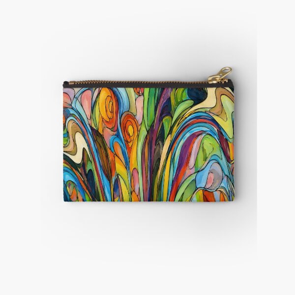 Item preview, Rainbow Abstract Flower Fountain designed and sold by O'clock Vibes.