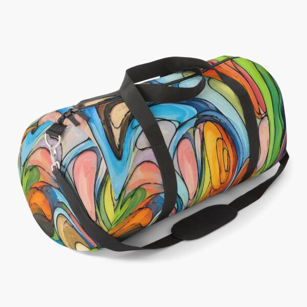 Item preview, Rainbow Abstract Flower Fountain designed and sold by O'clock Vibes.