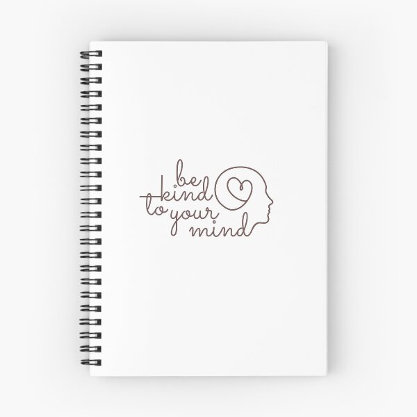 Item preview, Be Kind To Your Mind Mental Health Awareness Minimalist Line Art designed and sold by kuboyashi.