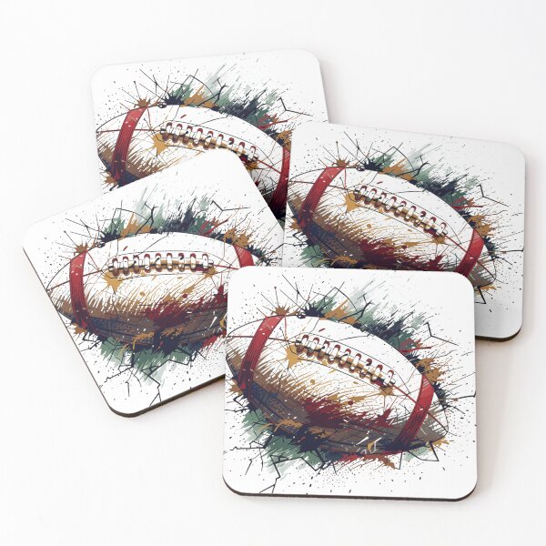 Artikelvorschau, Abstraktes American-Football-Kunst-Splash-Design entworfen und verkauft von     Sela Art .