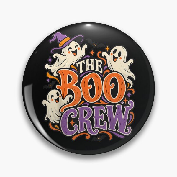 Item preview, The Boo Crew Cute Ghost Halloween Group designed and sold by studiopekepeke.