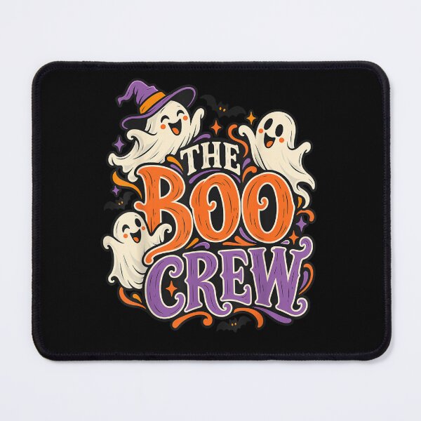 Item preview, The Boo Crew Cute Ghost Halloween Group designed and sold by studiopekepeke.