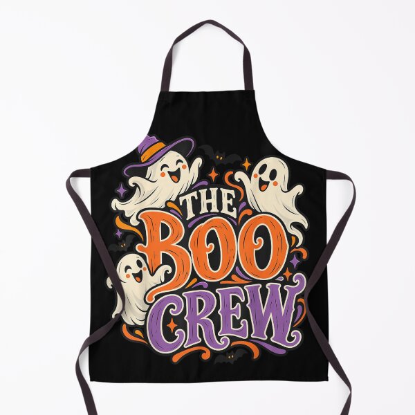 Item preview, The Boo Crew Cute Ghost Halloween Group designed and sold by studiopekepeke.