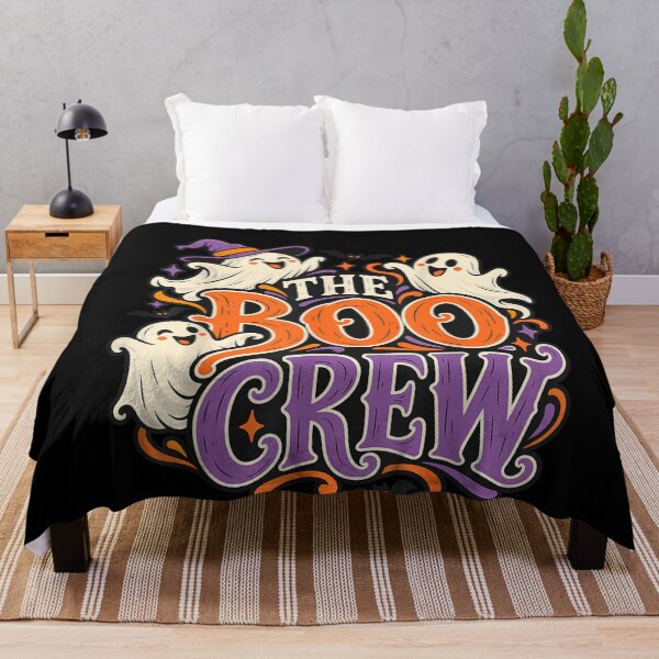 Item preview, The Boo Crew Cute Ghost Halloween Group designed and sold by studiopekepeke.