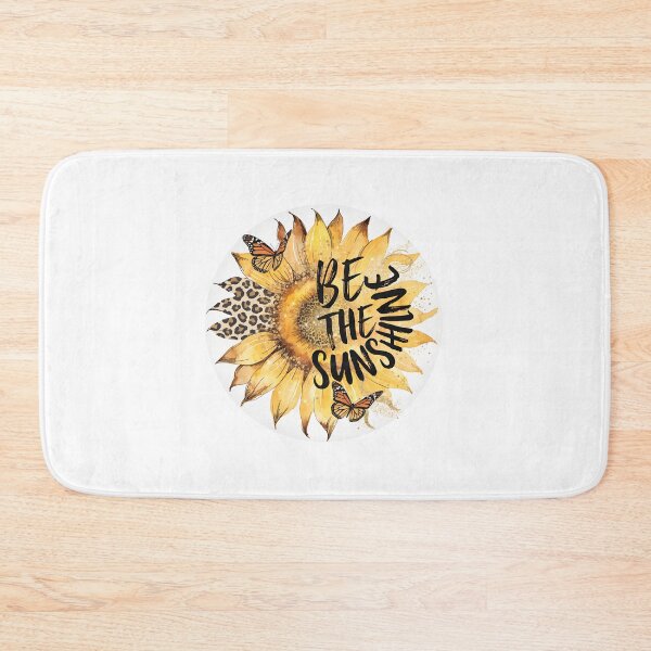 Item preview, Be The Sunshine Round Badge Retro Sunflower Emblem designed and sold by AZABSTORE.