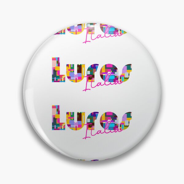 Item preview, Luras, Sardegna, Italy, Italia, colorful typography design for travellers designed and sold by Wanderful-roads.