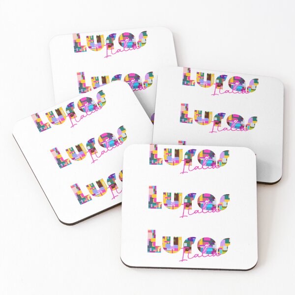 Item preview, Luras, Sardegna, Italy, Italia, colorful typography design for travellers designed and sold by Wanderful-roads.